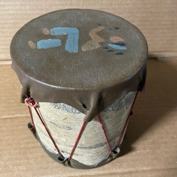 Vintage Indian Toy Drum - Picture 6 of 6